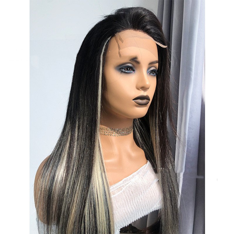 Reality Wig Headgear Lace Headgear Straight Body Wave Human Hair Wigs - Image 4