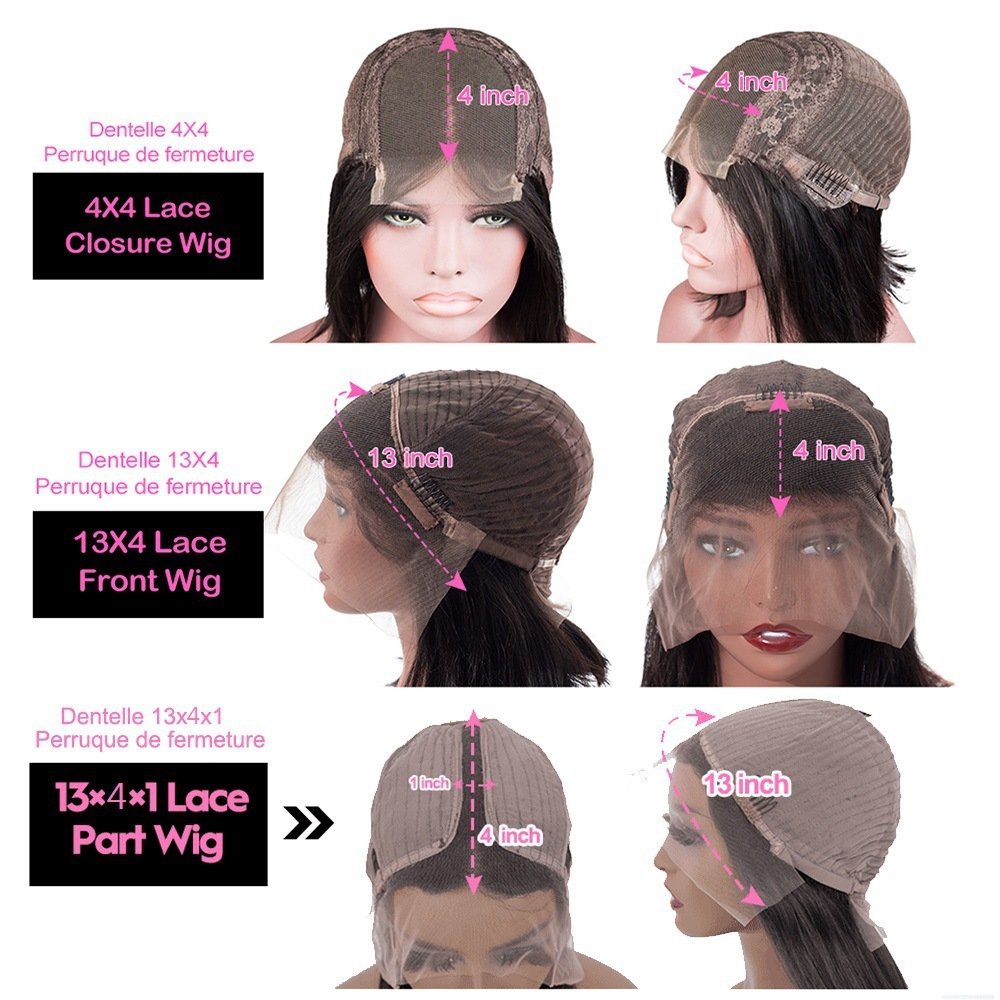 10inch 13x4 Lace Front Straight Bob Wig - Image 5