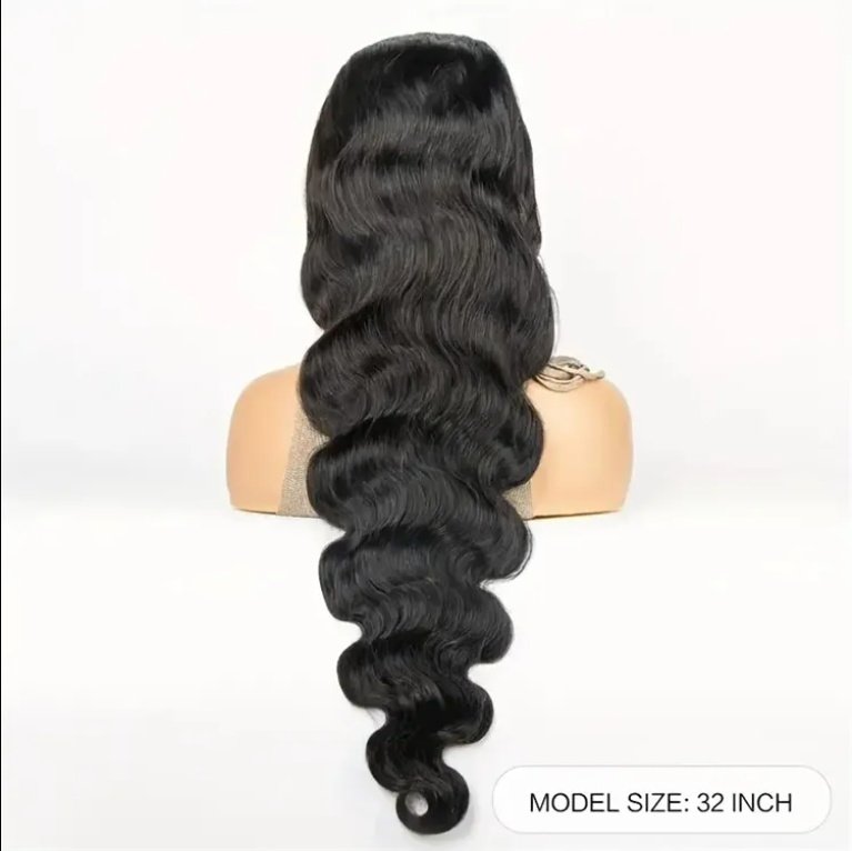 Wear A 200 Density 4x4 Sheer Lace Human Hair Wig Brazilian Remy Horse Body Wave Glue Free Wig Lace Closure Wig - Image 2